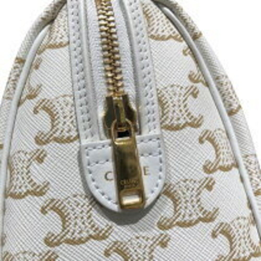 Celine Boston Bag Triomphe Canvas - Picture 7 of 10